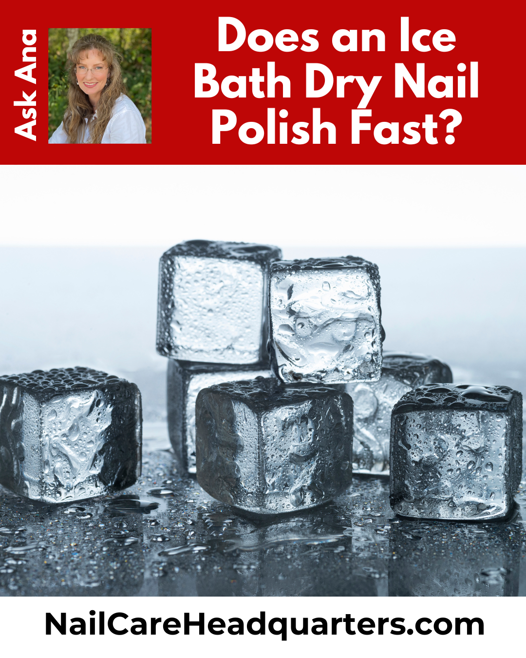 Do Ice Baths Dry Nails Faster?